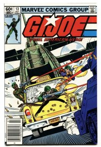 G.I. Joe Real American Hero #13 NEWSSTAND variant 1983 NM-