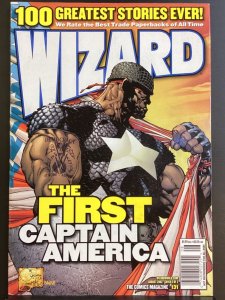 Wizard Magazine #131 Isaiah Bradley First Captain America Quesada Phil Noto 2002