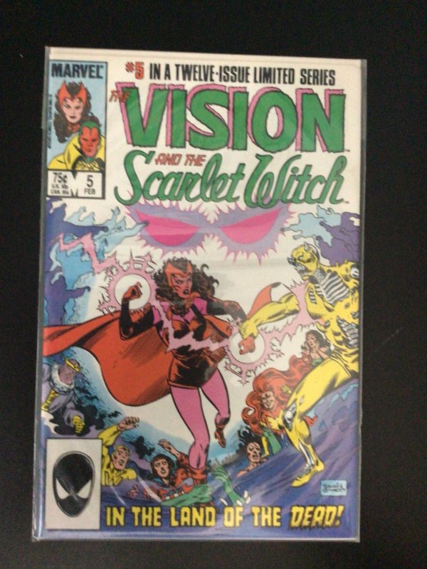 The Vision and the Scarlet Witch #5 (1986)  NM-NM+