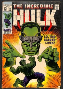 Incredible Hulk (1968) #115 VG- 3.5 Marvel Comics