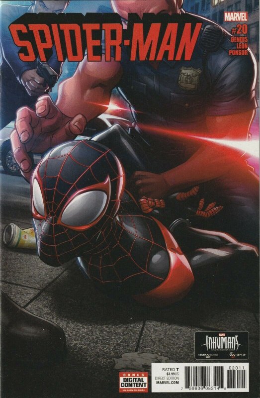 Spider-Man Vol 2 # 20 Cover A Marvel NM Miles Morales Cop Arrest [F4] |  Comic Books - Modern Age, Marvel, Spider-Man / HipComic