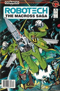 Robotech: The Macross Saga #12 (Newsstand) FN ; COMICO