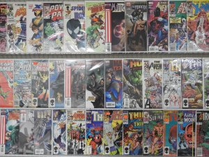 Huge Lot 140+ Comics W/ Captain America, Daredevil, ROM+ Avg VF- Condition!