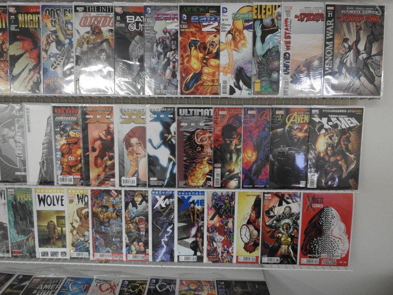 Huge Lot of 150+ Comics W/ Batman, Catwoman, Wolverine! Avg. VF Condition!