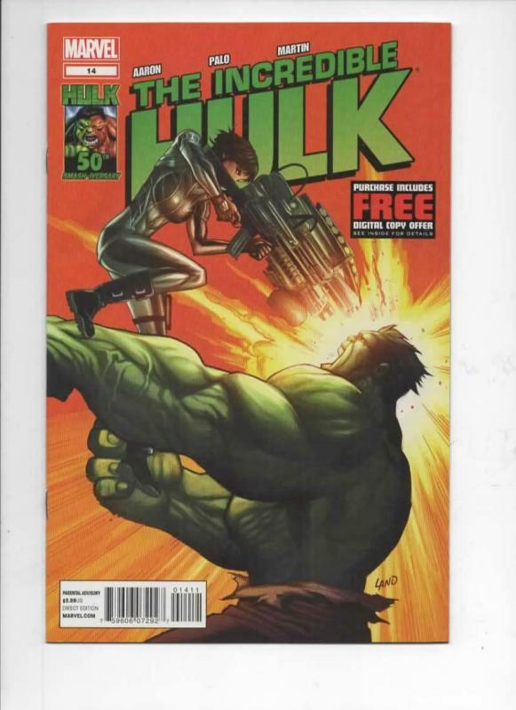 HULK #14, NM, Jason Aaron, Marvel, 2011 2012, more Hulk in store