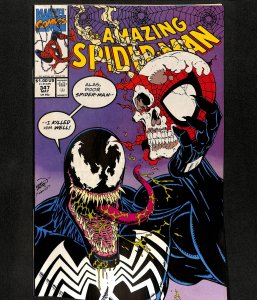 Amazing Spider-Man #347 Venom Killed Spider-Man Well!