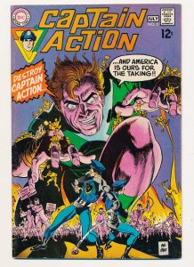 Captain Action (1968) #1-5 complete series