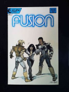 Fusion #2  Eclipse Comics 1987 Vf+