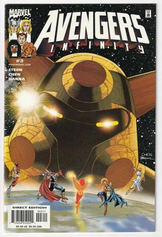 Avengers Infinity #3 November 2000 Marvel