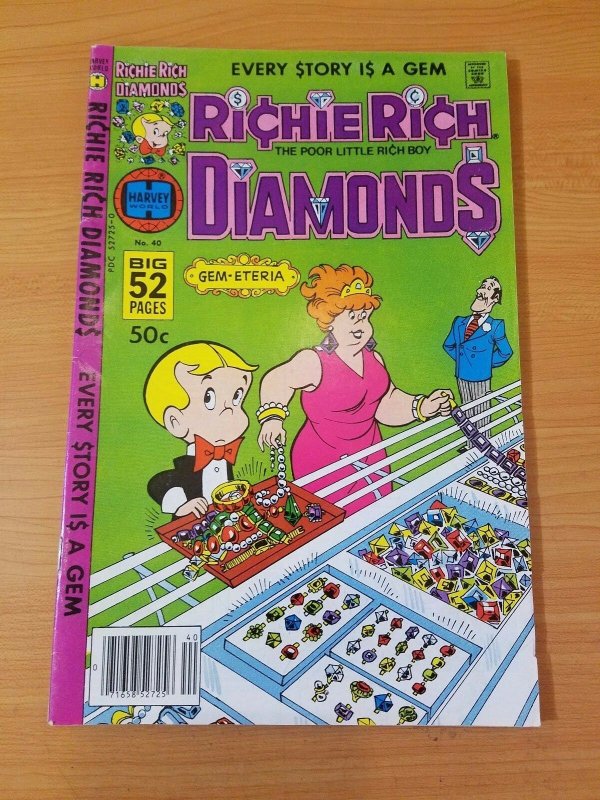 Richie Rich Diamonds #40 ~ VERY FINE VF ~ (1979, Harvey Comics)