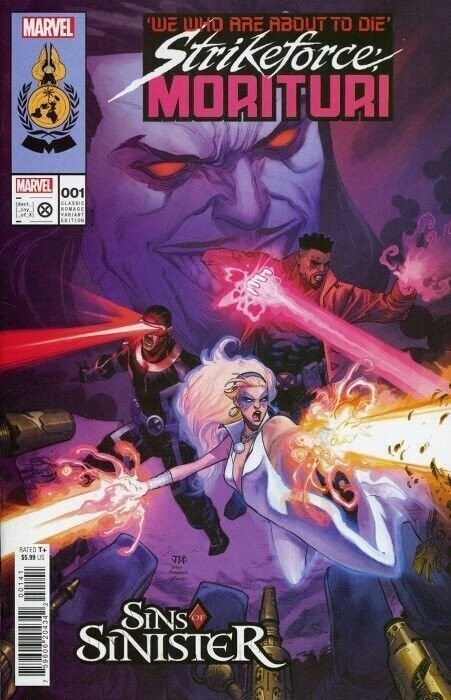 Sins of Sinister #1 Strikeforce Morituri Classic Homage Variant Cover