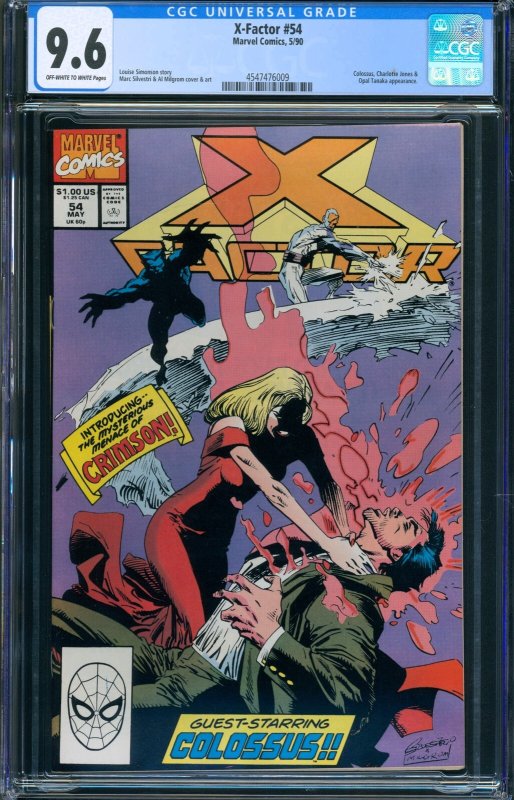 X-Factor #54 (Marvel, 1990) CGC 9.6