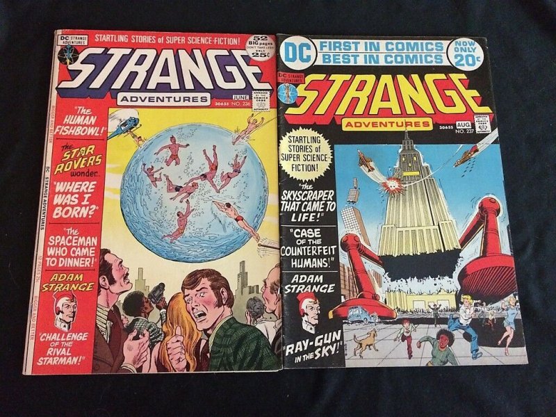 STRANGE ADVENTURES #236, 237