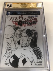 Harley Quinn (2014) # 0 (CGC 9.8 SS) Signed & Sketch Tim Vigil * DC Comics