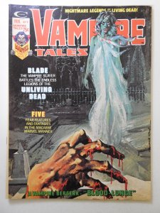 Vampire Tales #9 (1975) W/ Blade The Vampire Slayer! Beautiful VF Condition!