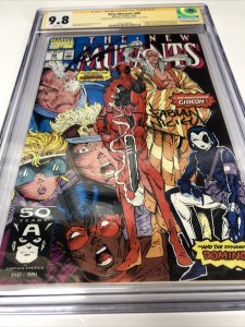 New Mutants (1991) # 98 (CGC 9.8 SS) Signed Rob Liefeld • Fabian Nicieza •Marvel