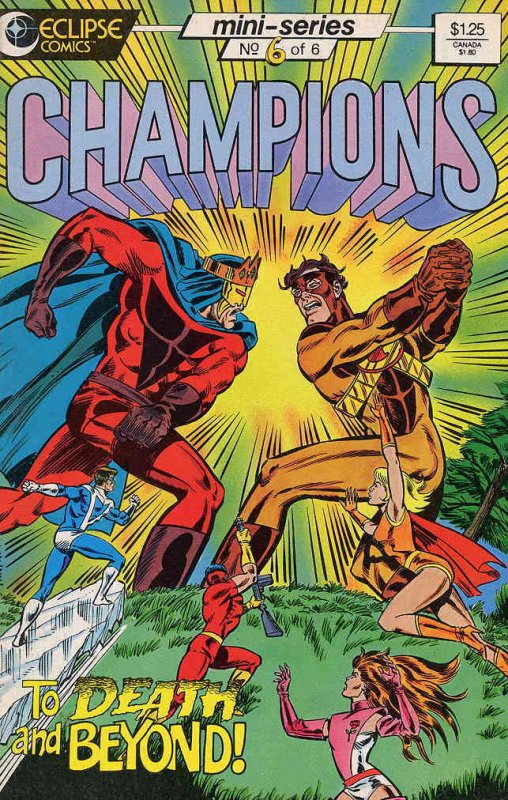 Champions (Eclipse) #6 FN ; Eclipse | based on RPG
