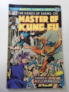 Master of Kung Fu #27 (1975) VG Condition