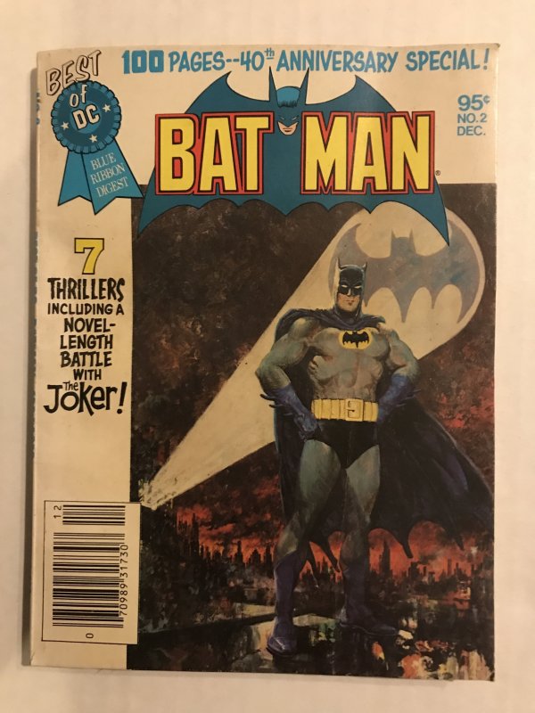 BATMAN The Best of DC #2 : 1979 Blue Ribbon Digest; Joker Classic