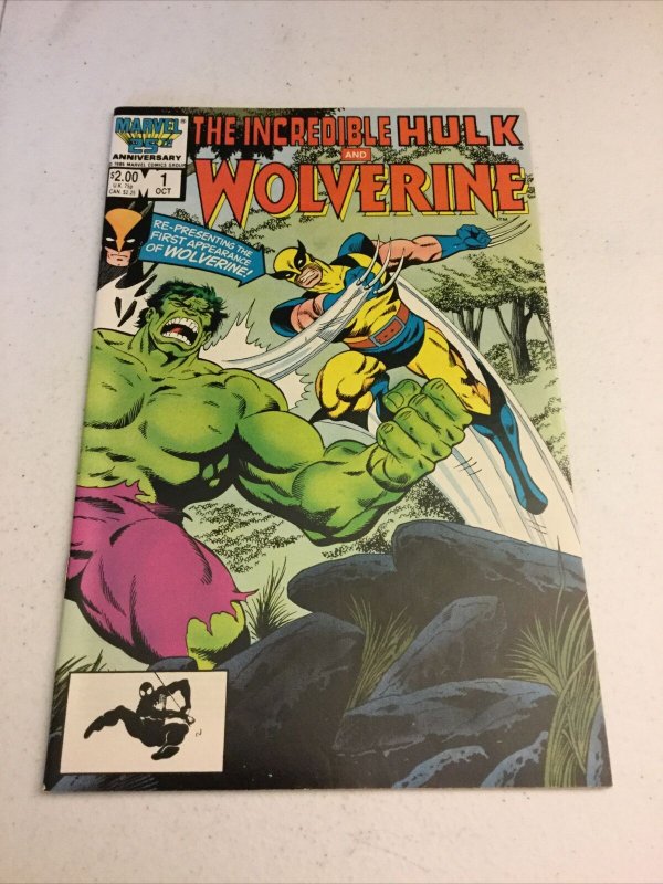 Incredible Hulk And Wolverine 1 Nm Near Mint Marvel Comics
