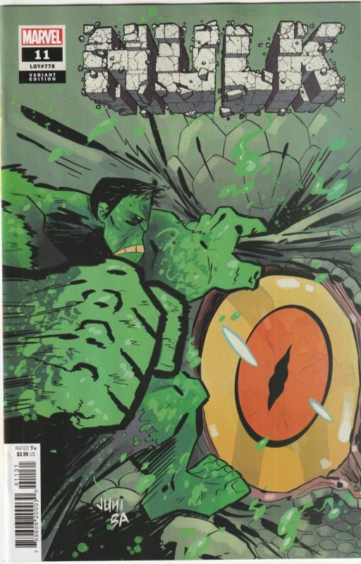 Hulk # 11 Juni Ba Variant Cover NM Marvel [N1]