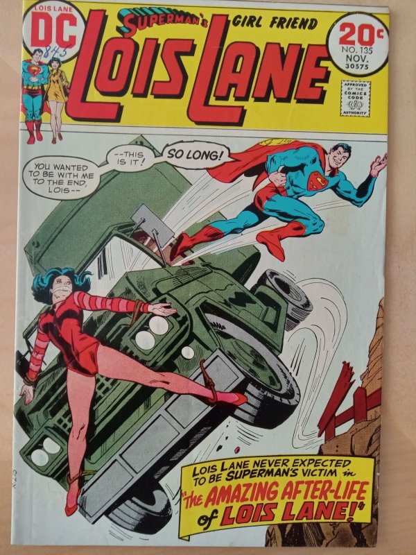 Superman's Girl Friend, Lois Lane #135 (1973) Combine Shipping