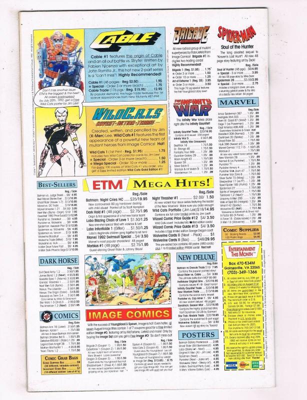 Spider-Man #25 VF/NM Marvel Comics Comic Book Avengers Aug 1992 DE45