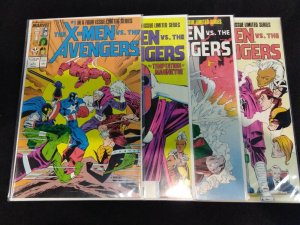 The X-Men vs The Avengers #1-4 FULL SET 1 2 3 4 1987 Limited Series