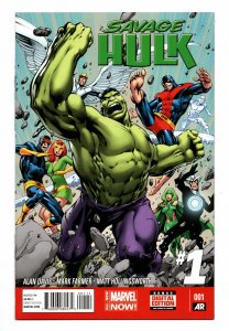SAVAGE HULK #01 (2014) ALAN DAVIS | DIRECT EDITION | 1ST PRINT