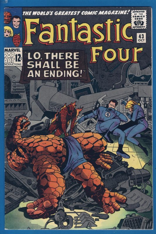 Fantastic Four #43 (1965) VF+