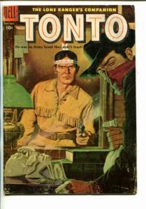 TONTO #19-1955-WESTERN-THE LONE RANGER'S COMPANION-vg