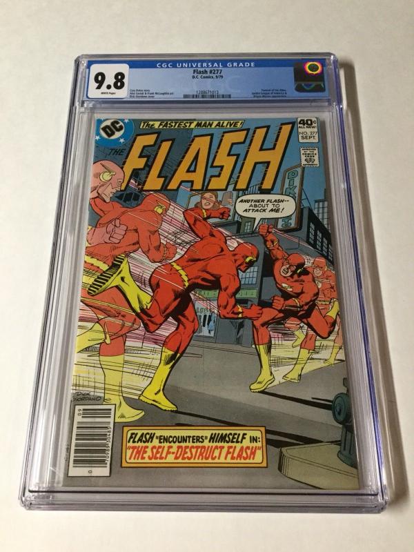 The Flash 277 Cgc 9.8 White Pages