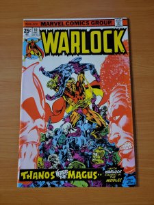 Warlock #10 ~ VERY FINE - NEAR MINT NM ~ 1975 Marvel Comics