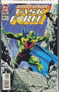 Justice League Task Force #15 (1994) Martian Manhunter