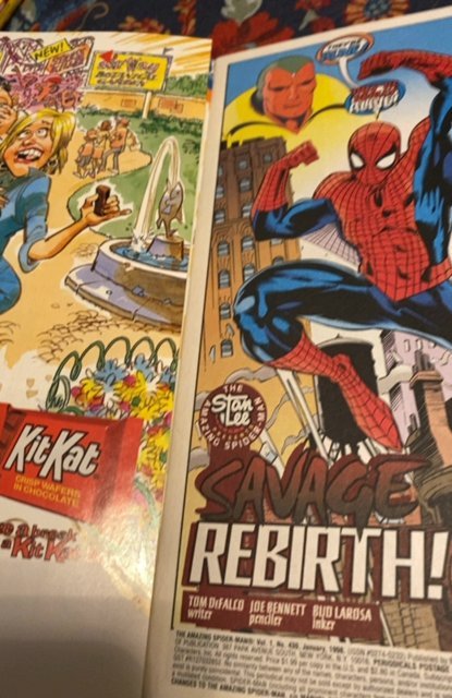 The Amazing Spider-Man #430 (1998)carnage comes a calling