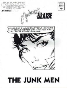 Comics Revue Presents Modesty Blaise #9 VF ; Comics Interview |