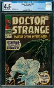Doctor Strange #170 (1968) CGC 4.5 VG+