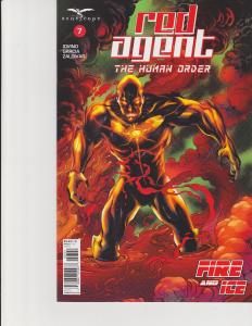 Red Agent Human Order #7 Cover B Zenescope Comic GFT NM Otero