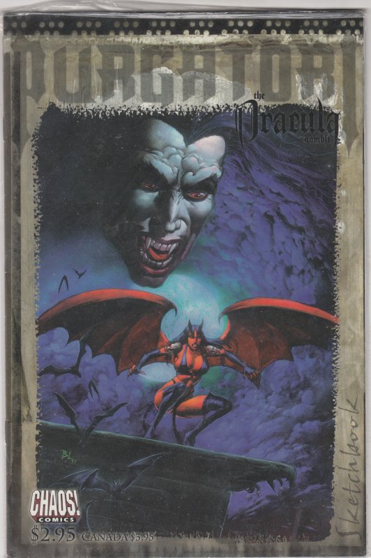 Purgatori: The Dracula Gambit Sketchbook #1 (1997)