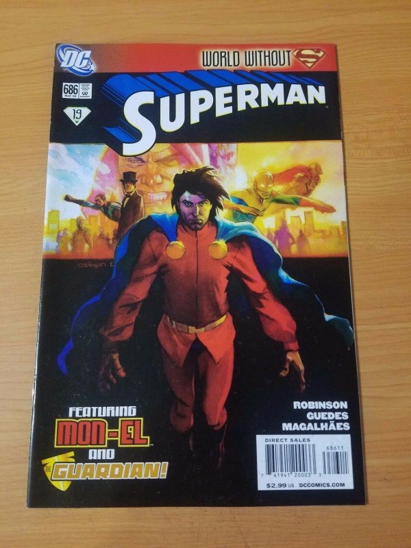 Superman #686 ~ NEAR MINT NM ~ (2009, DC Comics) 