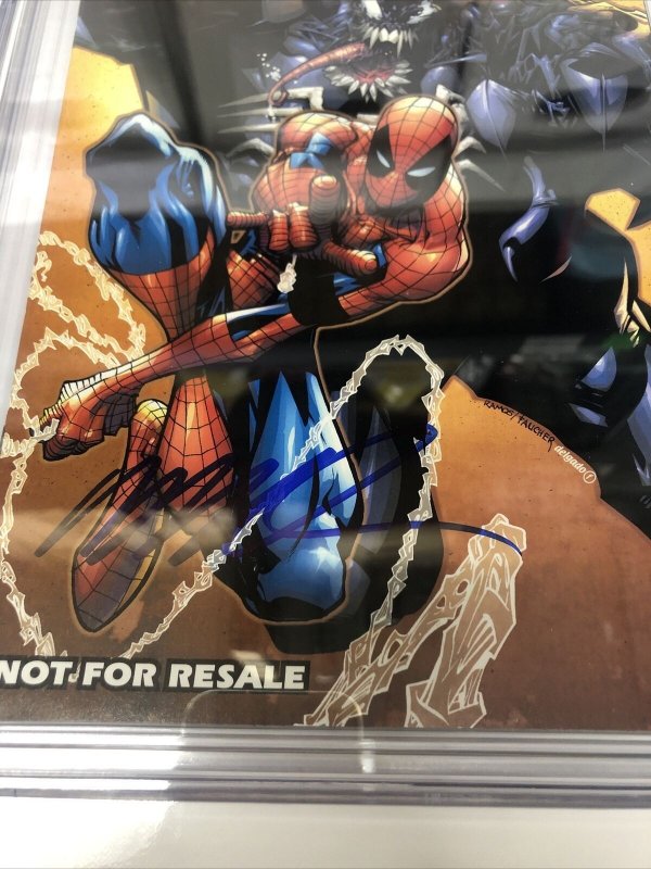 Spectacular Spider-Man (2003) # 1 (CGC 9.8 SS) Signed Humberto Ramos • Census =9
