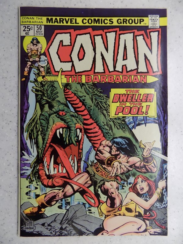 CONAN THE BARBARIAN # 50 MARVEL SUB CREASE