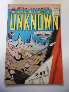 Adventures into the Unknown #145 (1963) GD+ Condition centerfold detached