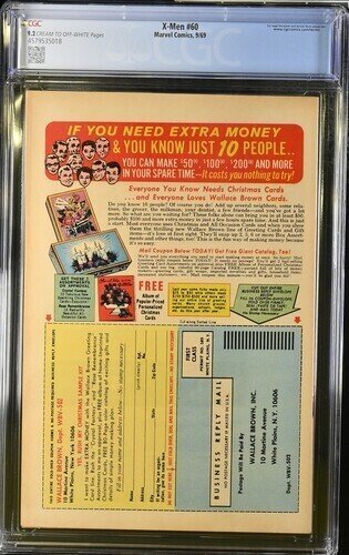 X-Men #60 1969 Marvel Comics CGC 9.2 1st app Sauron