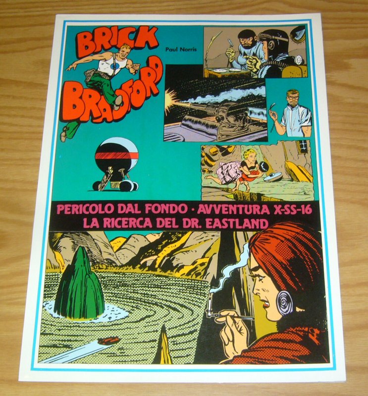 Brick Bradford #126 VF italian treasury - daily strips - comic art foreign 