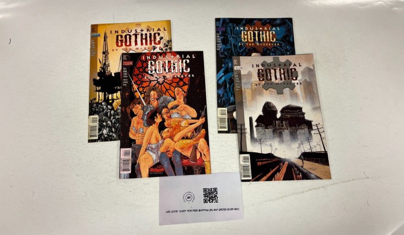 4 Industrial Gothic DC Comics Books #1 3 4 5 McKeever 59 JW23