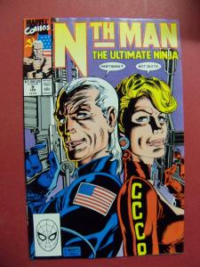 NTH MAN THE ULTIMATE NINJA #9  (9.0 to 9.4 or better)  MARVEL COMICS
