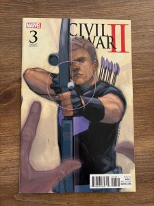Civil War 2 # 3 NM 1st Print Variant Cover Marvel Comic Book Noto Hawkeye 4 J274