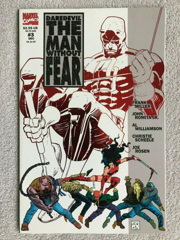 DAREDEVIL: MAN WITHOUT FEAR - Complete Mini-Series- #1, 2, 3, 4, 5 Miller