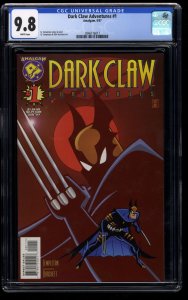 Dark Claw Adventures #1 CGC NM/M 9.8 White Pages Batman Wolverine!